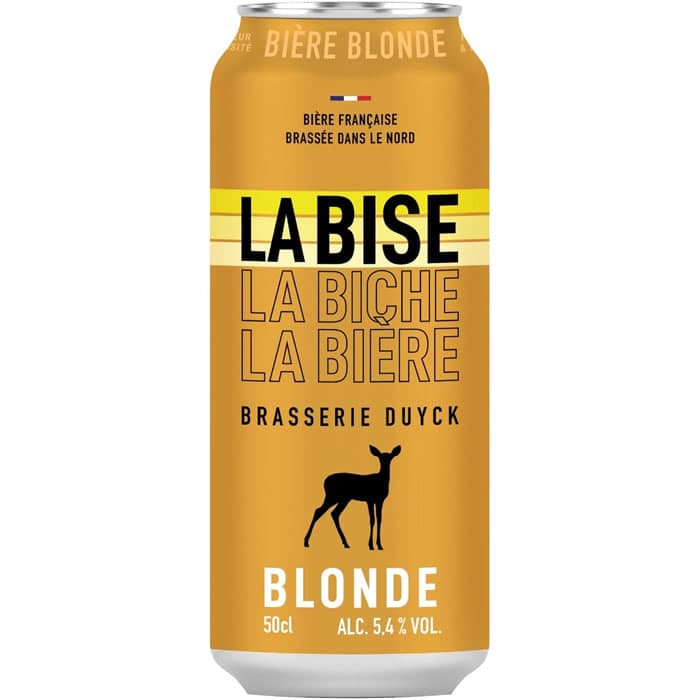 Bière blonde 50 cl (générique)